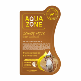 White Organia Aquazone Donkey Milk Mask Pack